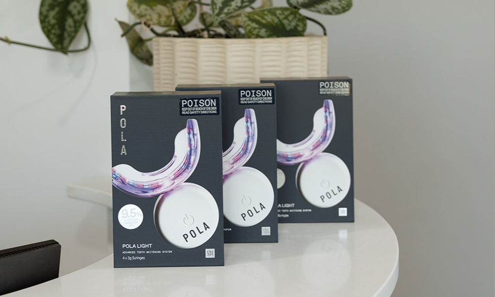 Pola whitening kits available at Singleton Smiles